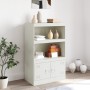 Sideboard aus weißem Stahl, 67 x 39 x 107 cm von vidaXL, Sideboards - Ref: Foro24-841672, Preis: 107,79 €, Rabatt: %