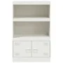 Sideboard aus weißem Stahl, 67 x 39 x 107 cm von vidaXL, Sideboards - Ref: Foro24-841672, Preis: 106,08 €, Rabatt: %