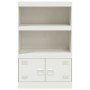 Sideboard aus weißem Stahl, 67 x 39 x 107 cm von vidaXL, Sideboards - Ref: Foro24-841672, Preis: 107,79 €, Rabatt: %