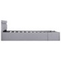 Hydraulisches Bett mit Stauraum und hellgrauem LED-Stoff, 140 x 200 cm von vidaXL, Betten und Lattenroste - Ref: Foro24-28560...