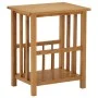Solid oak wood magazine table 45x35x55 cm by vidaXL, Side tables - Ref: Foro24-289183, Price: 74,27 €, Discount: %