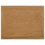 Solid oak wood magazine table 45x35x55 cm by vidaXL, Side tables - Ref: Foro24-289183, Price: 74,27 €, Discount: %