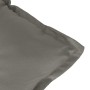 Kissen für Stühle mit niedriger Rückenlehne, 2 Stück, dunkelgraues Melange-Gewebe. von vidaXL, Kissen für Stühle und Sofas - ...