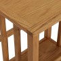 Mesa revistero madera maciza de roble 45x35x55 cm de vidaXL, Mesas auxiliares - Ref: Foro24-289183, Precio: 78,00 €, Descuent...