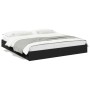 Black engineered wood bed frame with drawers 180x200 cm by vidaXL, Beds and slatted bases - Ref: Foro24-3280637, Price: 170,2...