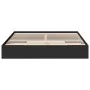 Black engineered wood bed frame with drawers 180x200 cm by vidaXL, Beds and slatted bases - Ref: Foro24-3280637, Price: 169,0...