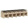 Set comedor de jardín con cojines 13 pzas ratán sintético beige by vidaXL, Garden sets - Ref: Foro24-3277895, Price: 1,00 €, ...