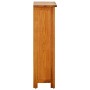vidaX Solid oak wood shelf 45x22.5x82 cm by vidaXL, Bookcases and shelves - Ref: Foro24-289186, Price: 111,25 €, Discount: %