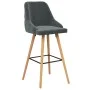 Kitchen stools 2 units dark gray velvet by vidaXL, Kitchen stools - Ref: Foro24-289555, Price: 201,61 €, Discount: %