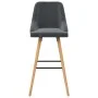 Kitchen stools 2 units dark gray velvet by vidaXL, Kitchen stools - Ref: Foro24-289555, Price: 201,61 €, Discount: %
