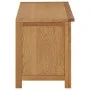 Mueble zapatero de madera maciza de roble 90x37x45 cm by vidaXL, Shoe racks and shoe organizers - Ref: Foro24-289189, Price: ...