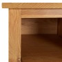 Mueble zapatero de madera maciza de roble 90x37x45 cm by vidaXL, Shoe racks and shoe organizers - Ref: Foro24-289189, Price: ...
