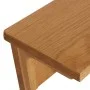 Solid oak wood coat rack 60x16x16 cm by vidaXL, Hat and coat racks - Ref: Foro24-289191, Price: 65,85 €, Discount: %