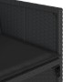 Set comedor de jardín con cojines 13 pzas ratán sintético negro by vidaXL, Garden sets - Ref: Foro24-3277986, Price: 781,43 €...