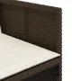 Set comedor de jardín y cojines 15 pzas ratán sintético marrón by vidaXL, Garden sets - Ref: Foro24-3278000, Price: 1,00 €, D...