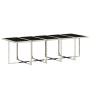 Garten-Esszimmer-Set mit 15-teiligen Kissen aus hellem grauem Kunst-Rattan. von vidaXL, Gartensets - Ref: Foro24-3278002, Pre...