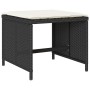 Set comedor de jardín con cojines 13 pzas ratán sintético negro by vidaXL, Garden sets - Ref: Foro24-3277745, Price: 768,12 €...
