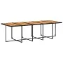 Set comedor de jardín con cojines 15 pzas ratán sintético negro by vidaXL, Garden sets - Ref: Foro24-3277766, Price: 1,00 €, ...