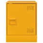 Mesitas de noche 2 uds acero amarillo mostaza 34,5x39x44 cm de vidaXL, Mesitas de noche - Ref: Foro24-841614, Precio: 71,22 €...