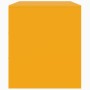 Mueble para TV de acero amarillo mostaza 67x39x44 cm de vidaXL, Muebles TV - Ref: Foro24-841637, Precio: 61,52 €, Descuento: %