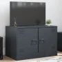 TV-Möbel aus anthrazitgrauem Stahl 67x39x44 cm von vidaXL, TV-Möbel - Ref: Foro24-841635, Preis: 60,69 €, Rabatt: %