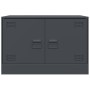 Mueble para TV de acero gris antracita 67x39x44 cm de vidaXL, Muebles TV - Ref: Foro24-841635, Precio: 61,30 €, Descuento: %