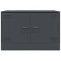 TV-Möbel aus anthrazitgrauem Stahl 67x39x44 cm von vidaXL, TV-Möbel - Ref: Foro24-841635, Preis: 60,69 €, Rabatt: %