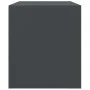 Mueble para TV de acero gris antracita 67x39x44 cm by vidaXL, TV Furniture - Ref: Foro24-841635, Price: 61,35 €, Discount: %