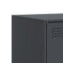 Mueble para TV de acero gris antracita 67x39x44 cm de vidaXL, Muebles TV - Ref: Foro24-841635, Precio: 61,30 €, Descuento: %