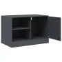Muebles para TV 2 unidades acero gris antracita 67x39x44 cm de vidaXL, Muebles TV - Ref: Foro24-841696, Precio: 107,46 €, Des...