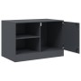 TV-Möbel, 2 Einheiten, anthrazitgraues Stahl, 67x39x44 cm. von vidaXL, TV-Möbel - Ref: Foro24-841696, Preis: 108,51 €, Rabatt: %