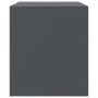 Muebles para TV 2 unidades acero gris antracita 67x39x44 cm de vidaXL, Muebles TV - Ref: Foro24-841696, Precio: 107,46 €, Des...