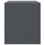 TV-Möbel, 2 Einheiten, anthrazitgraues Stahl, 67x39x44 cm. von vidaXL, TV-Möbel - Ref: Foro24-841696, Preis: 108,51 €, Rabatt: %