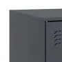 Muebles para TV 2 unidades acero gris antracita 67x39x44 cm de vidaXL, Muebles TV - Ref: Foro24-841696, Precio: 107,46 €, Des...