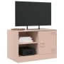 Muebles para TV 2 unidades acero rosa 67x39x44 cm by vidaXL, TV Furniture - Ref: Foro24-841694, Price: 108,02 €, Discount: %