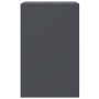 Mesita de noche acero gris antracita 34,5x39x62 cm de vidaXL, Mesitas de noche - Ref: Foro24-841779, Precio: 88,35 €, Descuen...