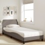 Bett mit taupegrauer Stoffmatratze 80x200 cm von vidaXL, Betten und Lattenroste - Ref: Foro24-3208288, Preis: 237,70 €, Rabat...
