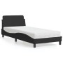 Bett mit schwarzer Samtmatratze 90x200 cm von vidaXL, Betten und Lattenroste - Ref: Foro24-3208333, Preis: 258,98 €, Rabatt: %