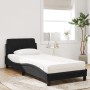 Bett mit schwarzer Samtmatratze 90x200 cm von vidaXL, Betten und Lattenroste - Ref: Foro24-3208333, Preis: 258,98 €, Rabatt: %