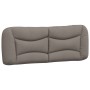 Bett mit taupegrauer Stoffmatratze 120x200 cm von vidaXL, Betten und Lattenroste - Ref: Foro24-3208524, Preis: 398,53 €, Raba...