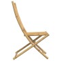 Sillas de jardín plegables 4 unidades bambú 46x66x99 cm by vidaXL, Garden chairs - Ref: Foro24-3278511, Price: 277,14 €, Disc...