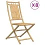 Faltbare Gartenstühle, 8 Stück, Bambus, 46x66x99 cm. von vidaXL, Gartenstühle - Ref: Foro24-3278513, Preis: 628,41 €, Rabatt: %