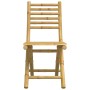 5-teiliges Garten-Esszimmerset aus Bambus von vidaXL, Gartensets - Ref: Foro24-3278530, Preis: 348,21 €, Rabatt: %