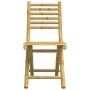 5-teiliges Garten-Esszimmerset aus Bambus von vidaXL, Gartensets - Ref: Foro24-3278530, Preis: 345,16 €, Rabatt: %