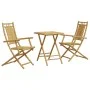 Juego de mesa y sillas de jardín 3 piezas bambú de vidaXL, Conjuntos de jardín - Ref: Foro24-3278526, Precio: 222,16 €, Descu...