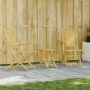 Juego de mesa y sillas de jardín 3 piezas bambú de vidaXL, Conjuntos de jardín - Ref: Foro24-3278532, Precio: 205,48 €, Descu...