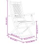 Juego de mesa y sillas de jardín 3 piezas bambú von vidaXL, Gartensets - Ref: Foro24-3278532, Preis: 205,93 €, Rabatt: %