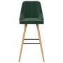 Kitchen stools 2 units dark green velvet by vidaXL, Kitchen stools - Ref: Foro24-289465, Price: 178,17 €, Discount: %