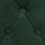 Kitchen stools 2 units dark green velvet by vidaXL, Kitchen stools - Ref: Foro24-289465, Price: 178,17 €, Discount: %