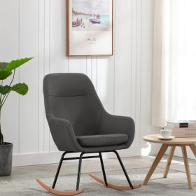 Dark Gray Fabric Rocking Chair by vidaXL, Rocking chairs - Ref: Foro24-289538, Price: 113,59 €, Discount: %